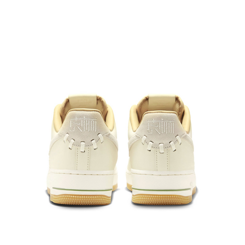 Nike Air Force 1 Low “NAI-KE” Cream-Colored Partly-Woven Style