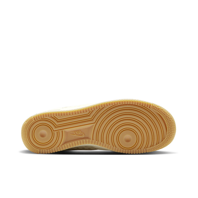 Nike Air Force 1 Low “NAI-KE” Cream-Colored Partly-Woven Style